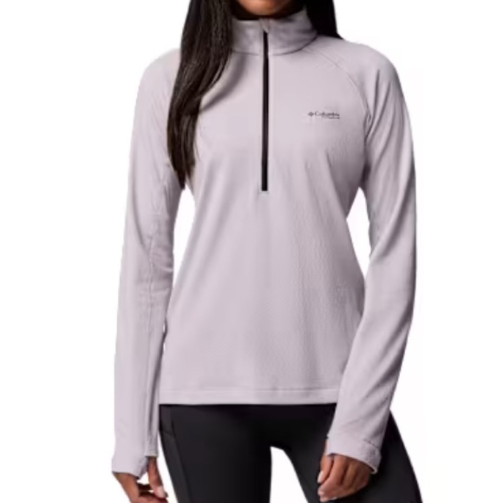 Columbia DriVenture Half-Zip Long-Sleeve Shirt // Size Large